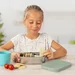 Boîte à pain en acier inoxydable silicone