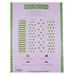 Papier scrapbooking Modèle 3 Vert