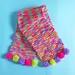 Écharpe à pompons