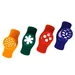 Set de 4 seringues pour plasticine 7,5 cm x 2,5 cm