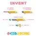 INVENT 360pc kit pour 12-24 créateurs