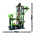 Dynamic L 2 - Toboggan à billes -7 modèles - 780 pièces