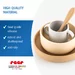 Set de vaisselle en silicone 4 pièces