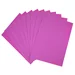 10 feuilles de néoprène rose A4