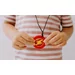 Strike energy chew pendant red (medium)