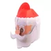 Maskers knutselen - Kerstman 3D