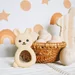 Bunny bijtringen (jellies reeks) Bruin
