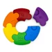 Anneau couleur arc-en-ciel