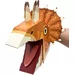 Créer marionnette  à main en carton - Triceratops