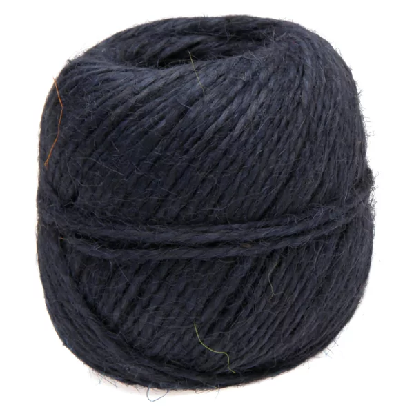 Jute touw 100 g blauw, ca. 60 à 65 m, 1,5 à 2 mm