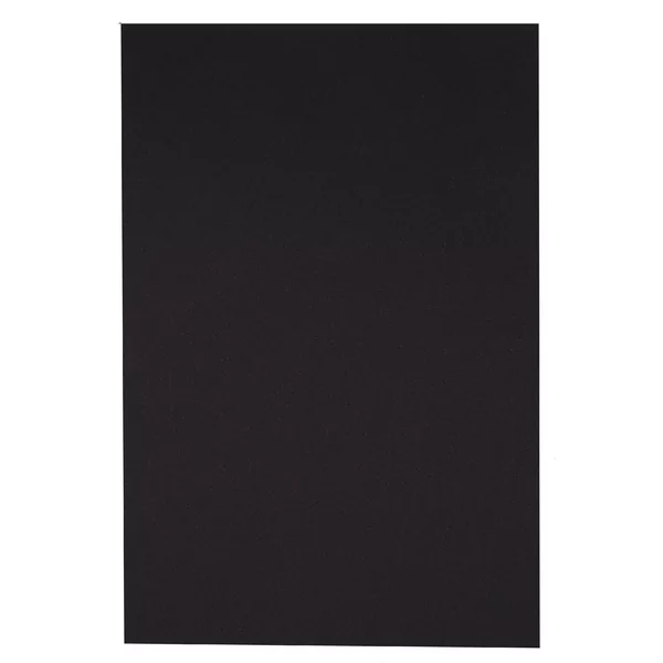 10 rubber bladen zwart A4