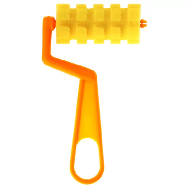 Fantasie schilderrol 7,5 cm vierkantjes