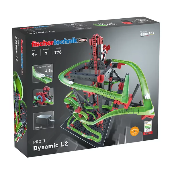 Dynamic L 2 - Marble run - 7 models - 780 parts