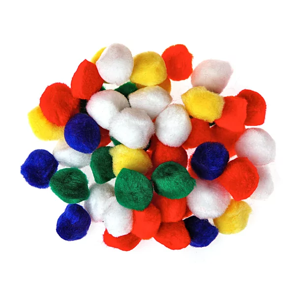50 pompons diameter 20 mm