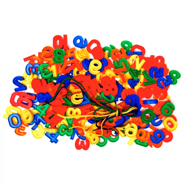 Cijfers 2,5 tot 3,5 cm met 8 veters (500 g)