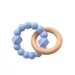 Anneau de dentition bleu soft