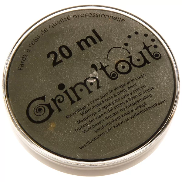 Galet 20 ml GRIM'TOUT - argent métallique