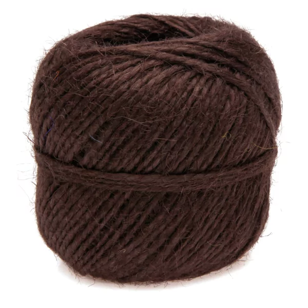 Ficelle jute 100 g brun, environ 60 à 65 m, 1,5 à 2 mm