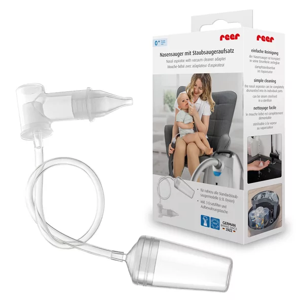 Aspirateur nasal avec adaptateur d'aspirateur