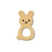 Anneaux de dentition bunny (gamme jellies) Marron