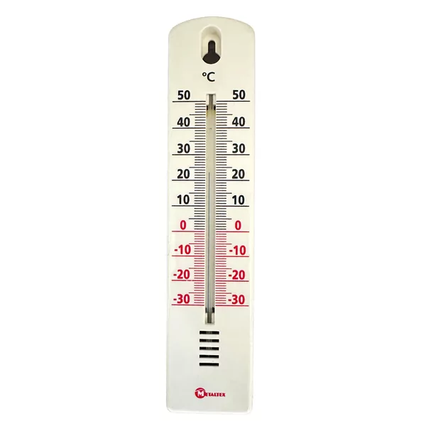 Binnen en buitenthermometer 19,5 cm hoog