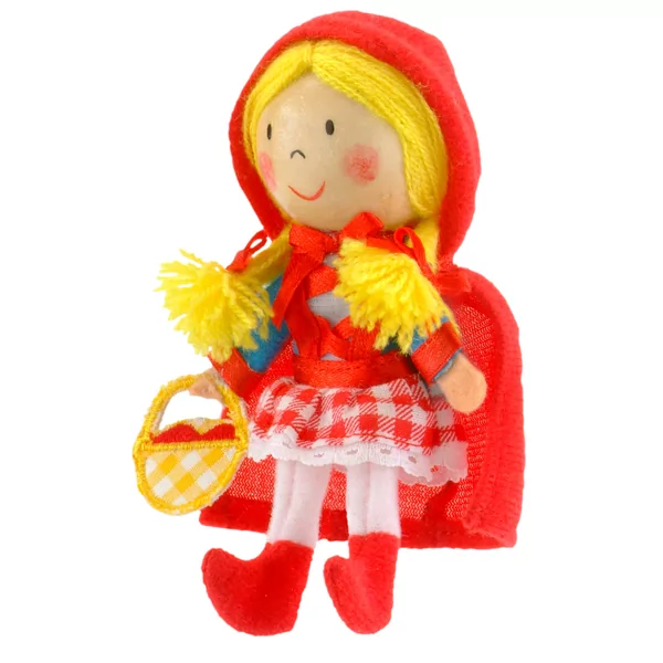 Poupée de doigts - Le petit chaperon rouge