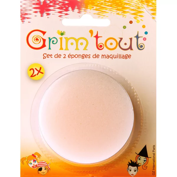 2 medium schminksponsjes (blister)