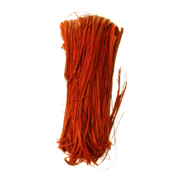 Raphia naturel 50 g bordeaux