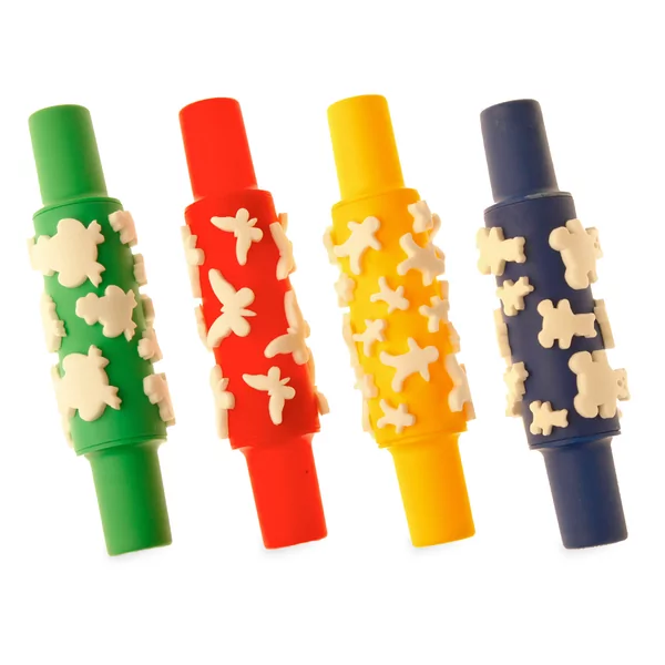 Zakje met 4 fantasie rollen creatief 1 (21 cm