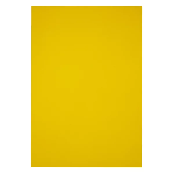 10 Rubber bladen A4 goud geel