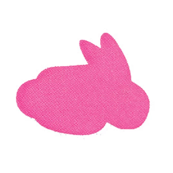 Sachet de 400 gommettes lapin 10 couleurs