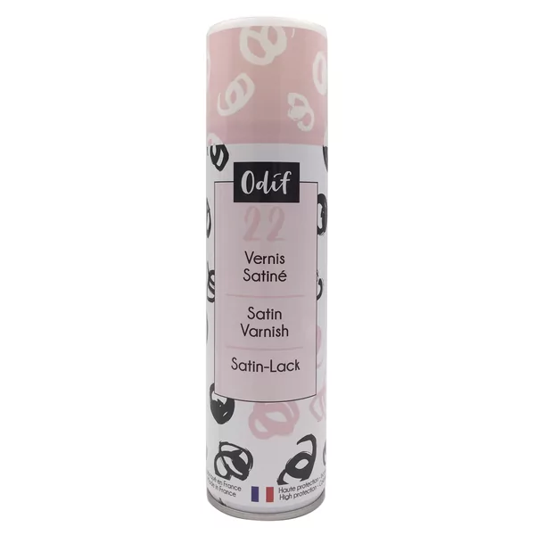 Vernis satiné 250 ml spray