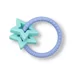 Bijtring ster soft blauw