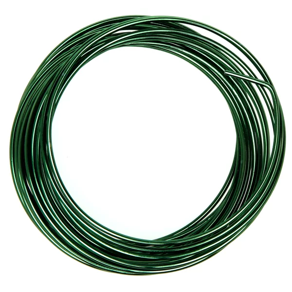 Aludraad 5 m x 2 mm donkergroen