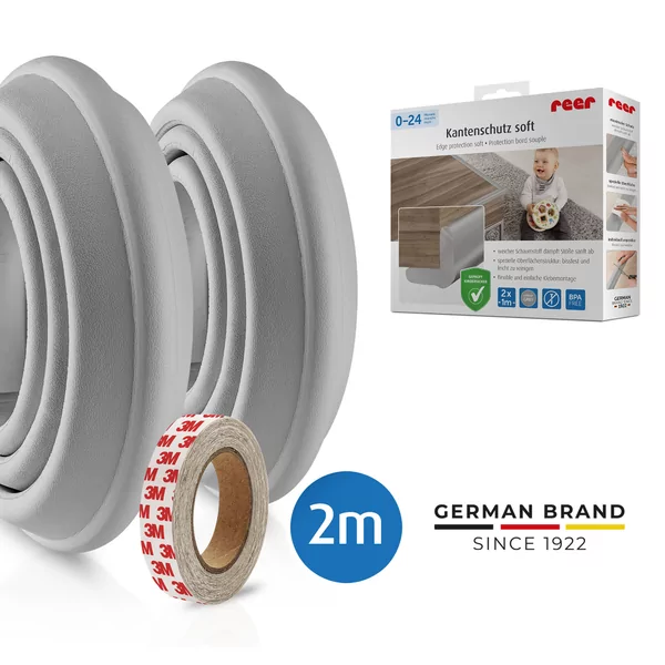 Randenbeschermer zacht, grijs