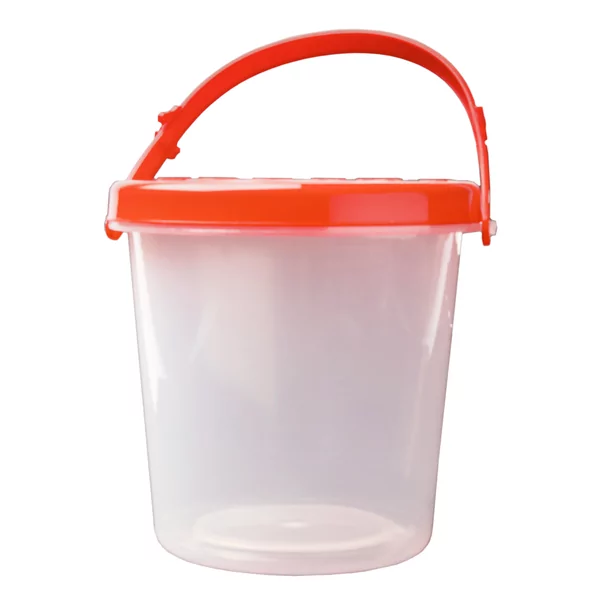 Lege emmer 18 cm x 18,5 cm kunststof