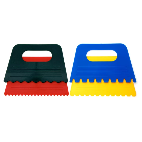 Zand en klei spatels 13 x 8 cm 4 stuk