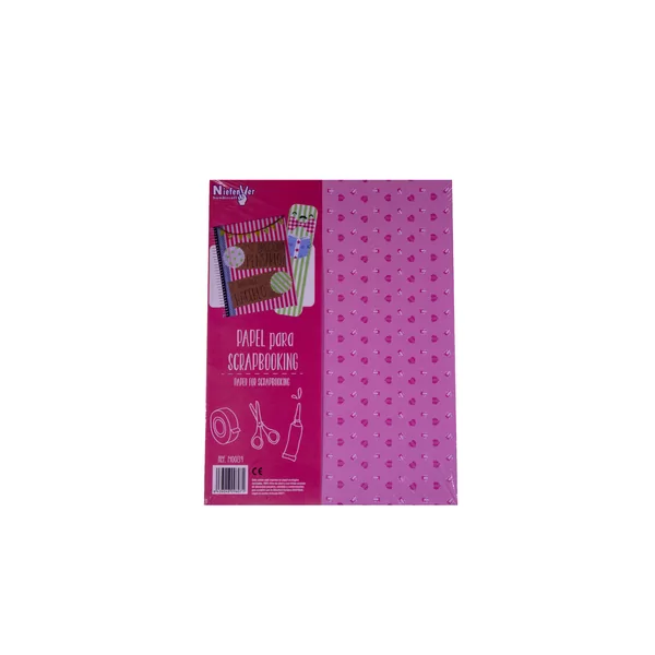 Scrapbooking paper Model 2 pink