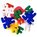 Sachet de 74 blocs gaufrés + figurines