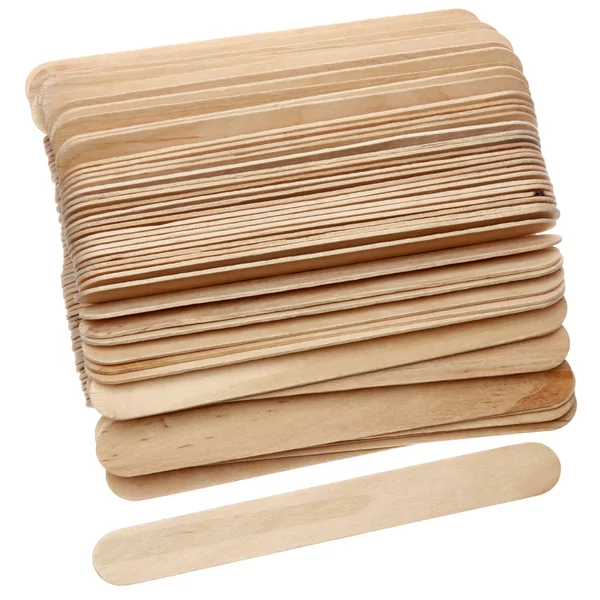 Sachet de 100 languettes en bois 150 x 18 mm