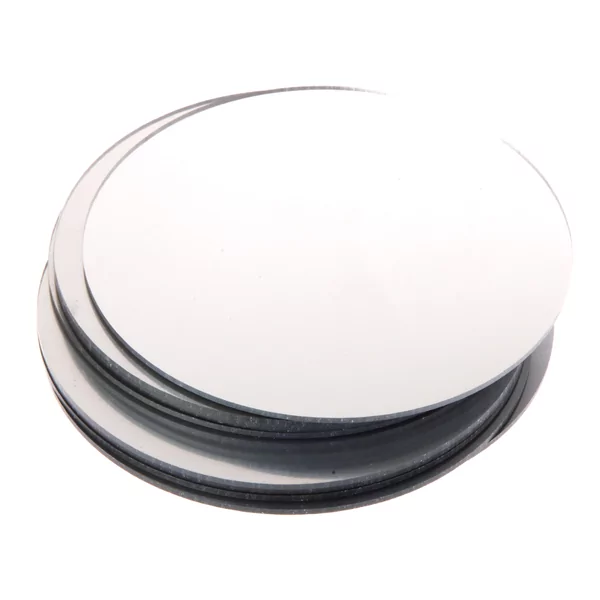 10 Ronde spiegels in kunststof 12 cm x 1,8 mm
