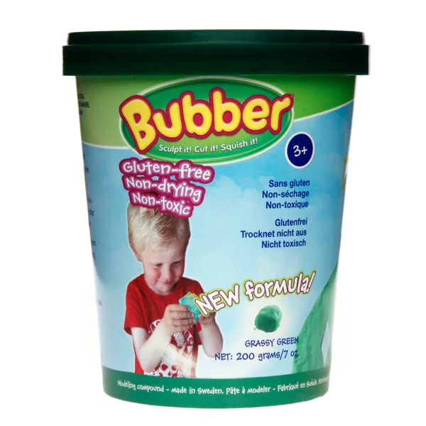 Bubber emmer van 200 g. groen